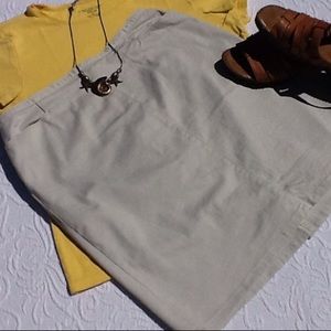 Talbot's cotton skirt